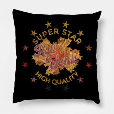 Super Star Kali Uchis Throw Pillow Official Haikyuu Merch