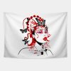 Red Moon In Venus Black And Red Tapestry Official Haikyuu Merch