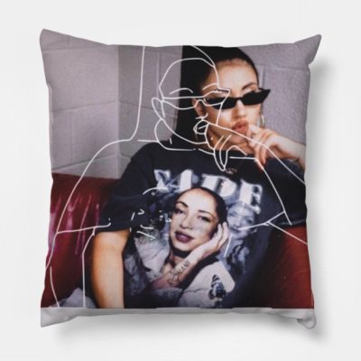 Kali Uchis Throw Pillow Official Haikyuu Merch