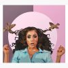 Kali Uchis Shower-curtain Official Kali Uchis Merch