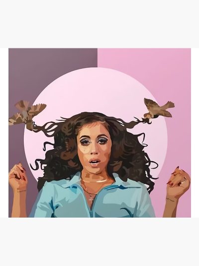 Kali Uchis Shower-curtain Official Kali Uchis Merch