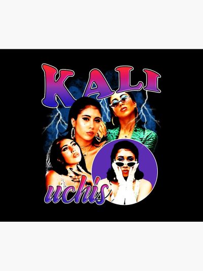 Vintage Retro Kali Gold Uchis Gifts Men Shower-curtain Official Kali Uchis Merch