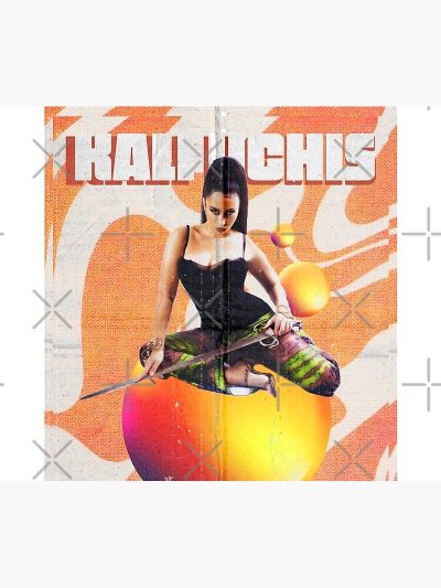 Orange Kali Shower-curtain Official Kali Uchis Merch