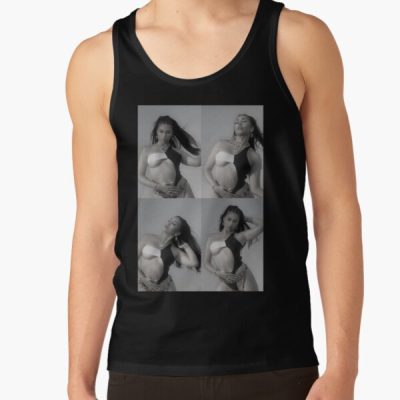 Kali Uchis B&W Aesthetic Tank Top Official Kali Uchis Merch