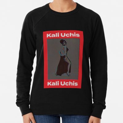 Kali Uchis Art (Red) Sweatshirt Official kaliuchisshop Merch