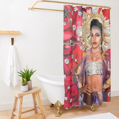 Kali Goddess Uchis Shower-curtain Official Kali Uchis Merch