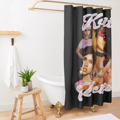 Funny Gift Kali Cute Uchis Gift Men Shower-curtain Official Kali Uchis Merch