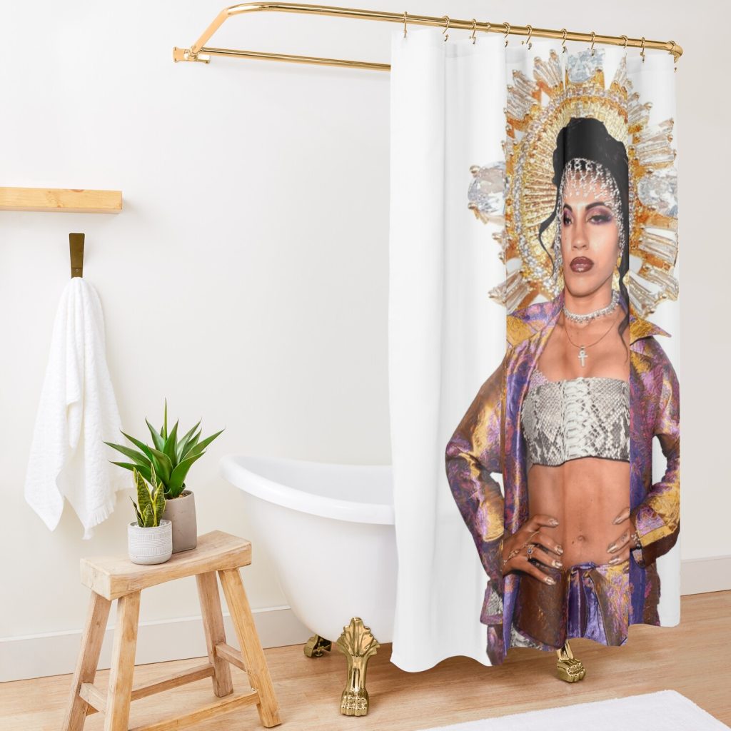 Saint Kali Shower-curtain Official Kali Uchis Merch