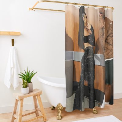 Kali Tyler Funny Pose Shower-curtain Official Kali Uchis Merch