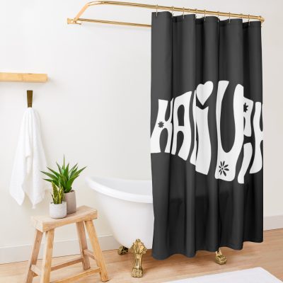 Kali Uchis Merch Kali Uchis Logo Shower-curtain Official Kali Uchis Merch