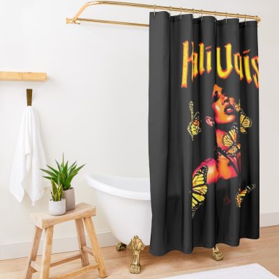 Kali Uchis Retro Shower-curtain Official Kali Uchis Merch