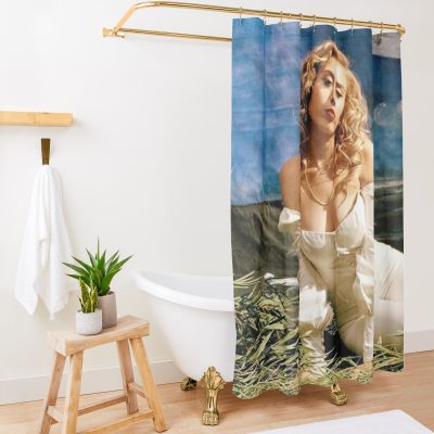 (HD)Kali aesthetic Shower-curtain Official Kali Uchis Merch