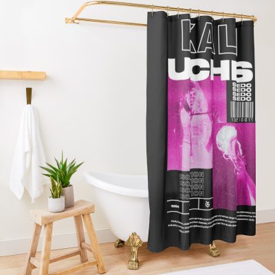 Kali Uchis Shower-curtain Official Kali Uchis Merch